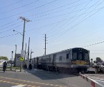 LIRR Train # 6816 about to depart Island Park Station